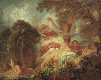 Jean-Honore Fragonard : The Bathers